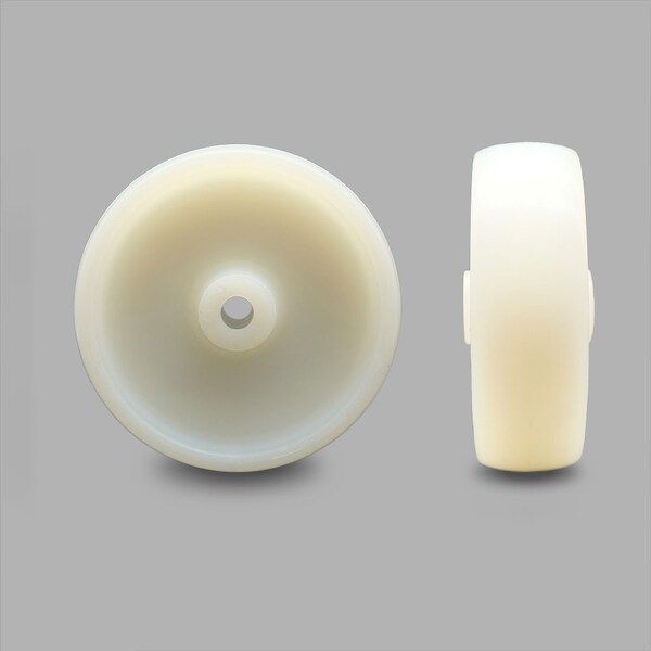 SCC - 4" Nylon Wheel Only - 3/8" Bore - 350 lbs Capacity